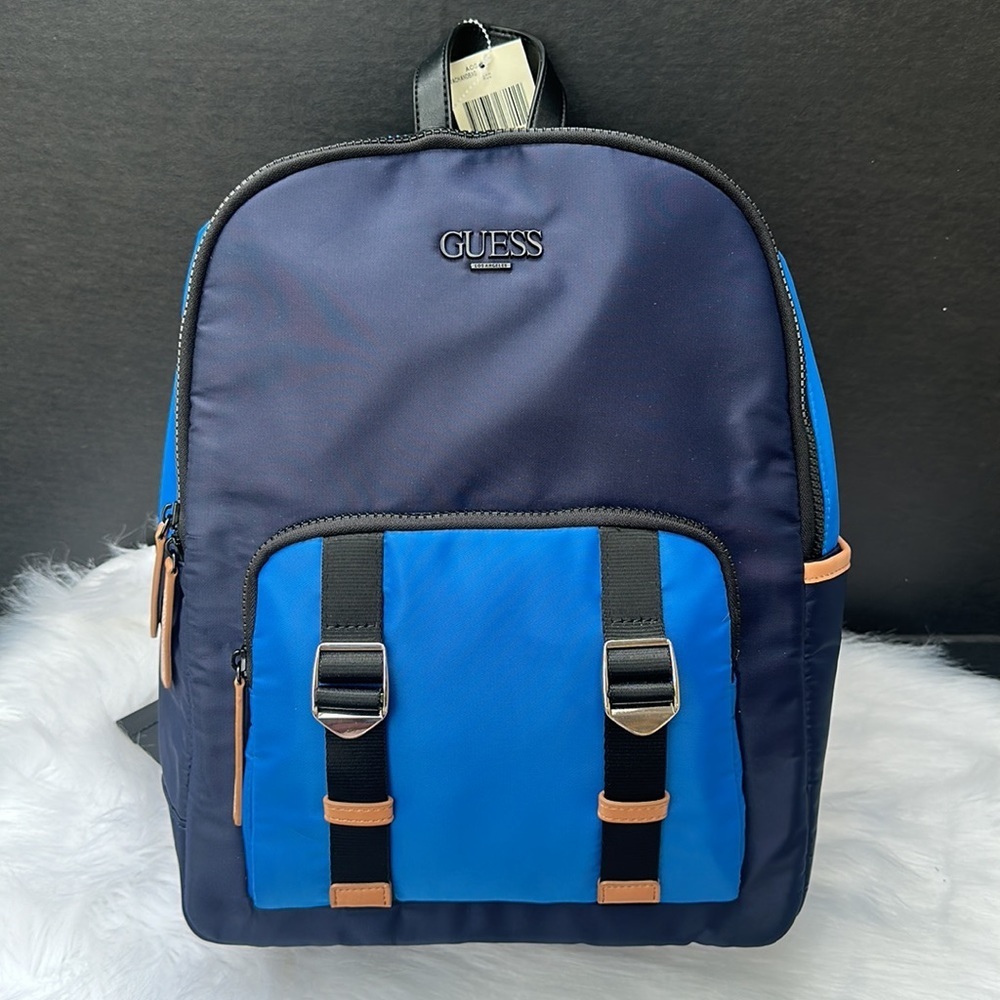 New GUESS Men’s Blue Backpack